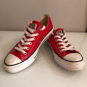 Red Low Top Converse